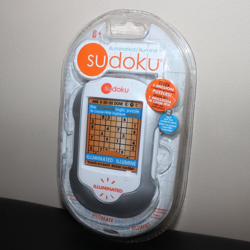 3/$77❤️Sudoku Illuminated Handheld Touch Screen Electronic Puzzle Video Game